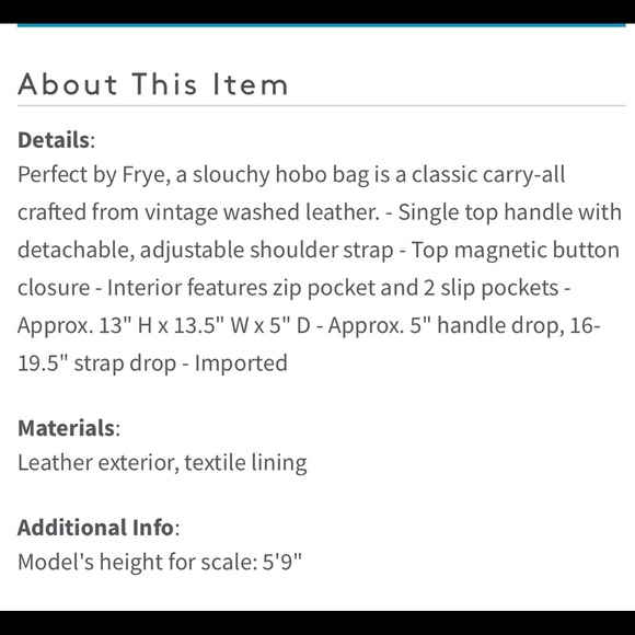 Frye Melissa Hobo bag in Ice/ grey shoulder or crossbody - Picture 2 of 16